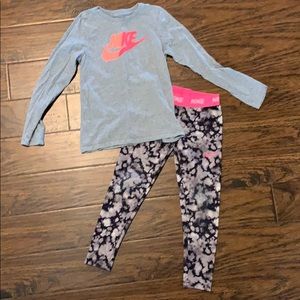 Girls Nike outfit size 6x